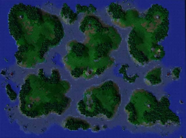 魔兽地图大全(魔兽争霸1v1经典地图有哪几个？)