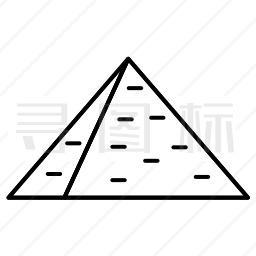 金字塔简笔画(埃及{土裂汗金字塔}详细资料)