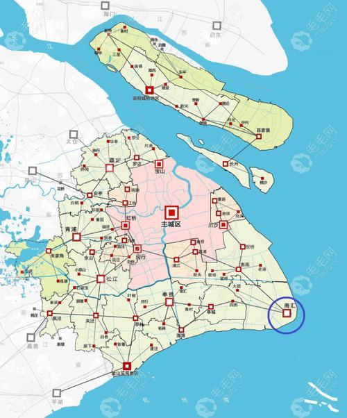 上海地图最新版本(上海市地图的地理位置)